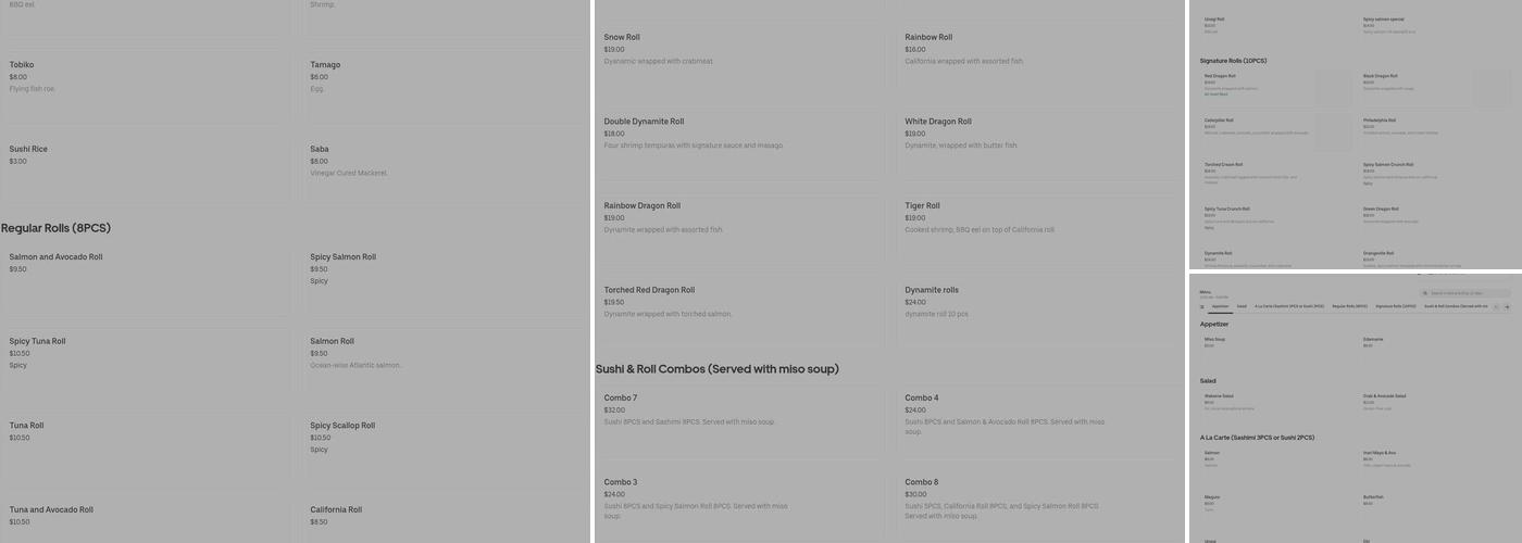 Roll & Roll by JC Mart Menu