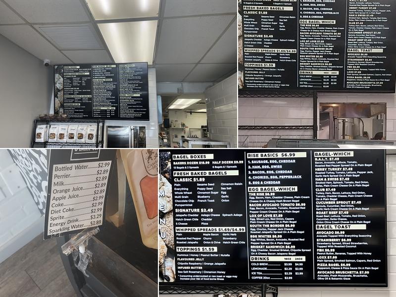 Yuma Bagel Company Menu