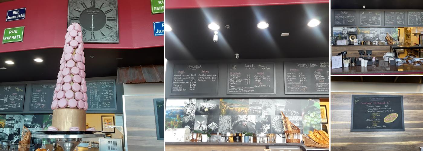 Burgundy French Bakery Cafe Bistro Menu