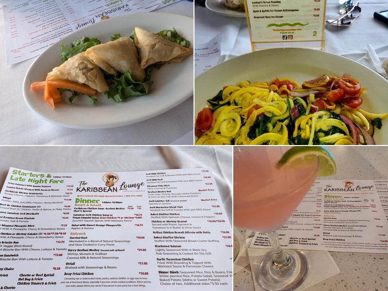 The Karibbean Lounge Express Menu