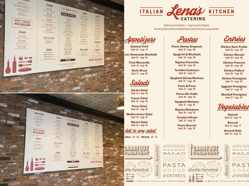 Lena's Italian Kitchen (UES) Menu