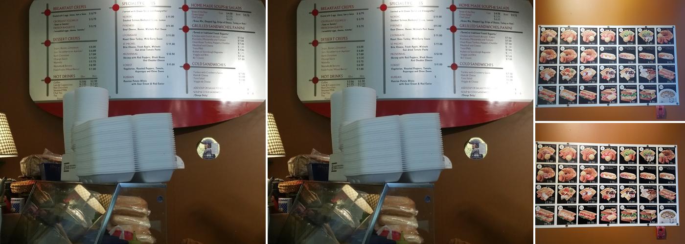 La Petite Crepe Menu