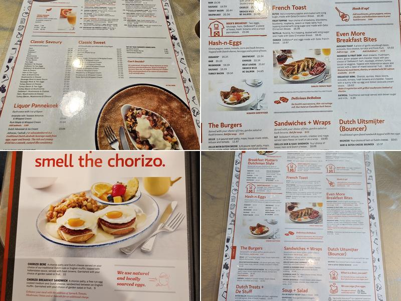 De Dutch Menu