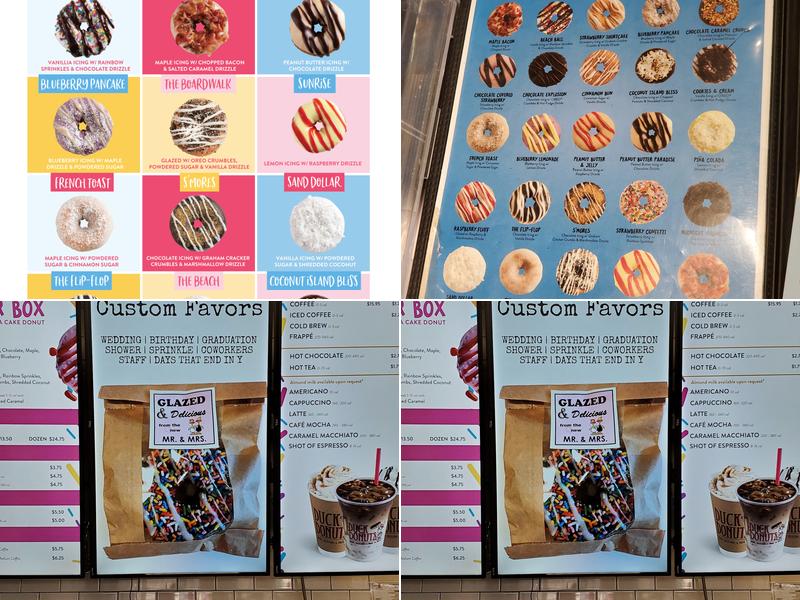 Duck Donuts Menu