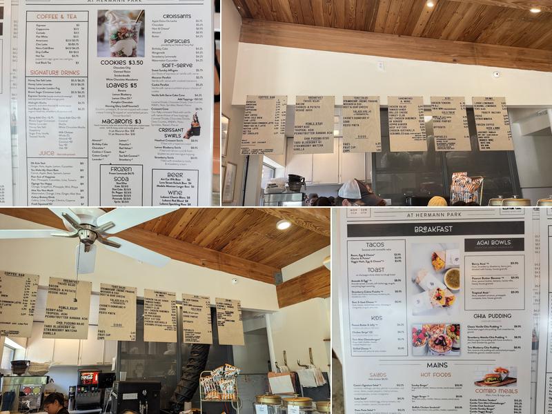 Ginger Kale Menu