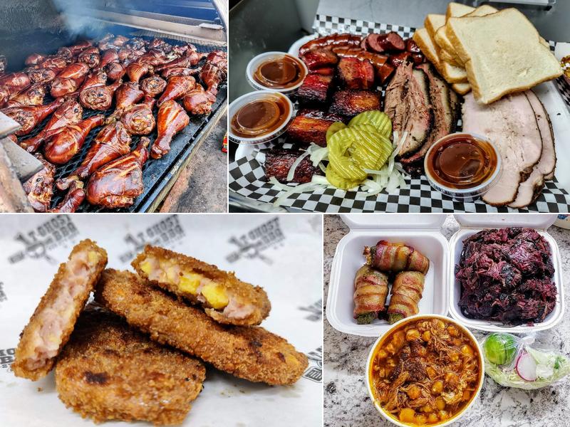 T-Ghost Smash burgers and BBQ