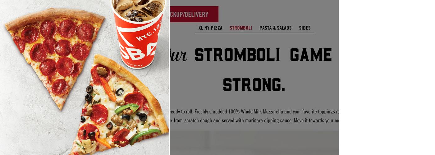 Sbarro Patrick Henry Mall Menu