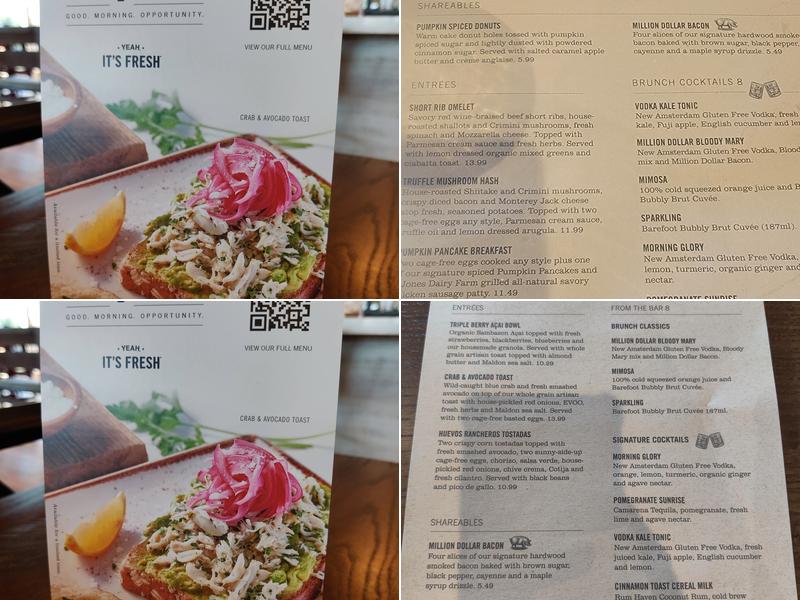 First Watch Menu