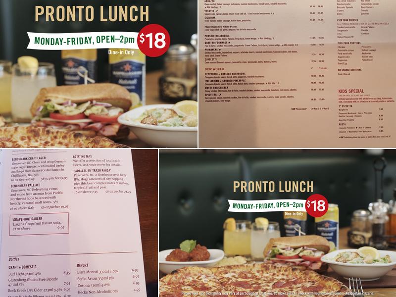 Famoso Italian Pizzeria - Westhills Menu