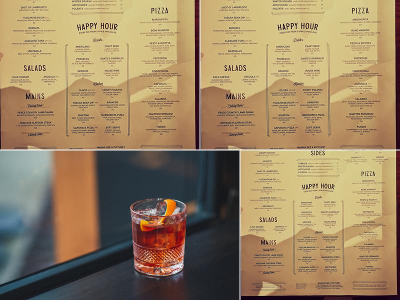 Bufala Edgemont Menu