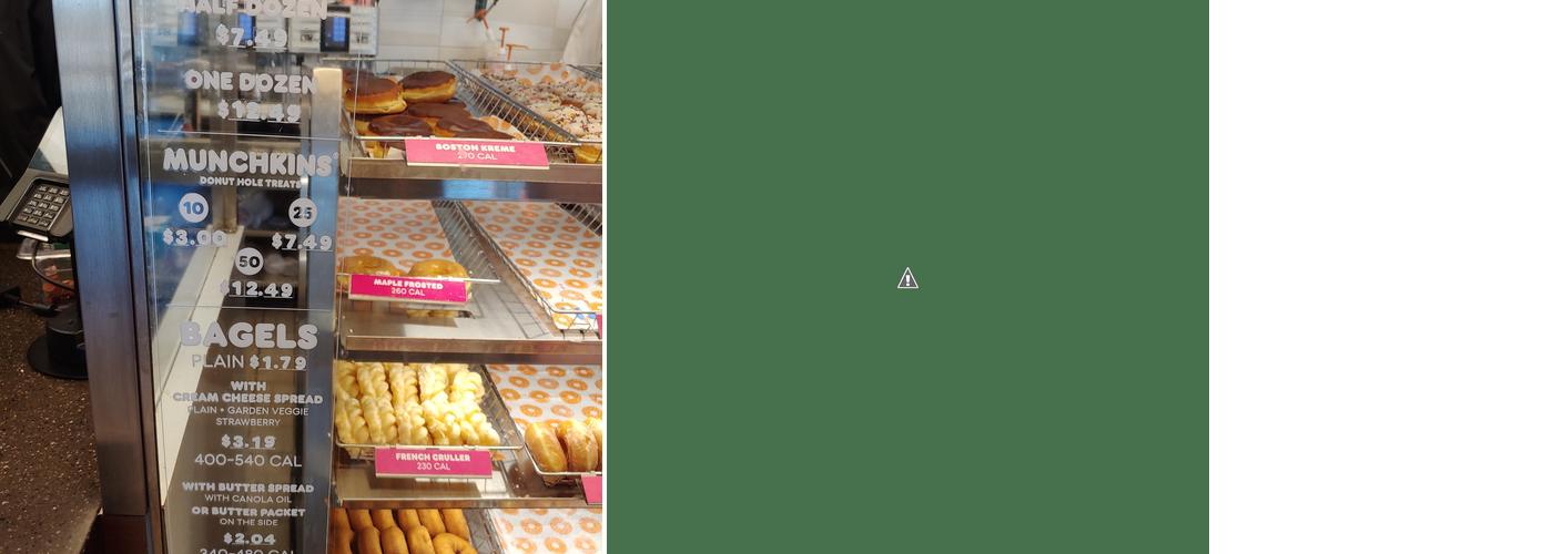 Dunkin' Menu