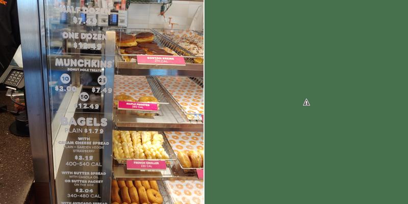 Dunkin' Menu