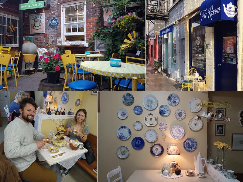 Delightfully Different Tea Room 197 Wellington St, Kingston