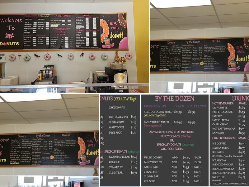 My Donuts Menu