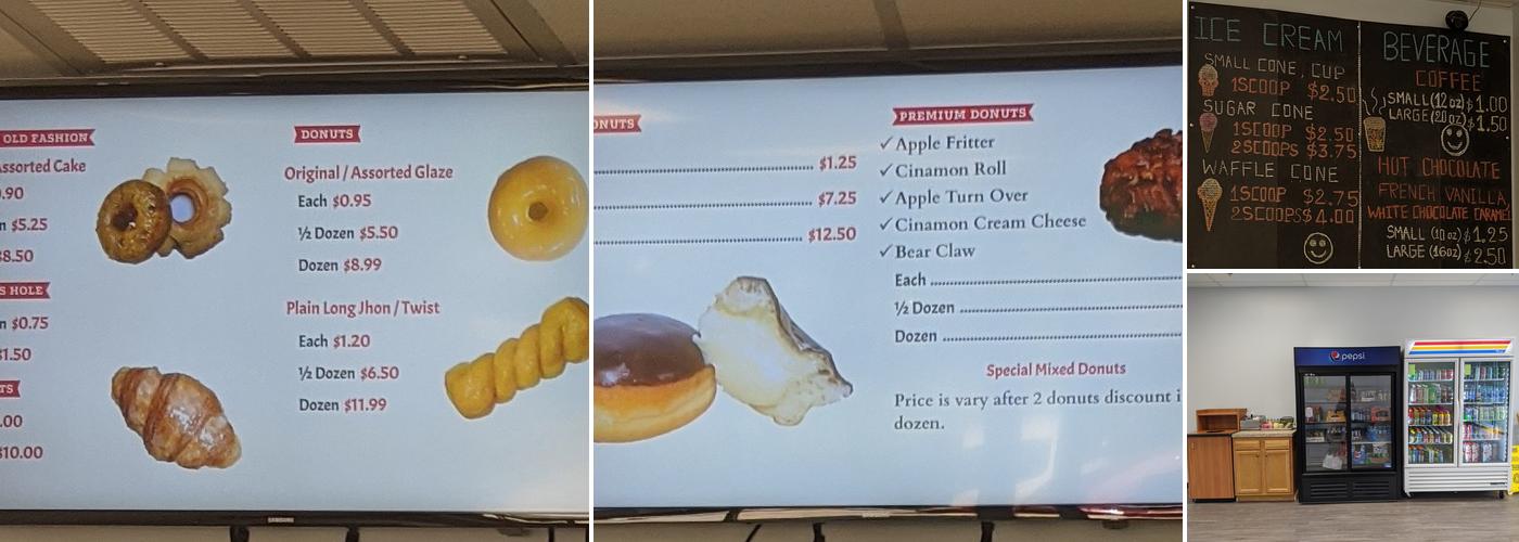 King Donuts Menu