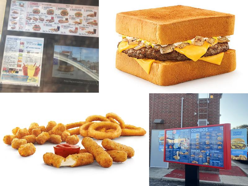 Sonic Drive-In Menu