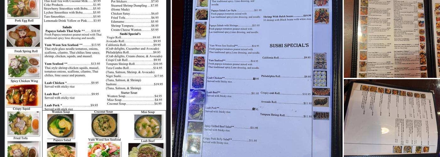 Asia Fusion Kitchen Menu