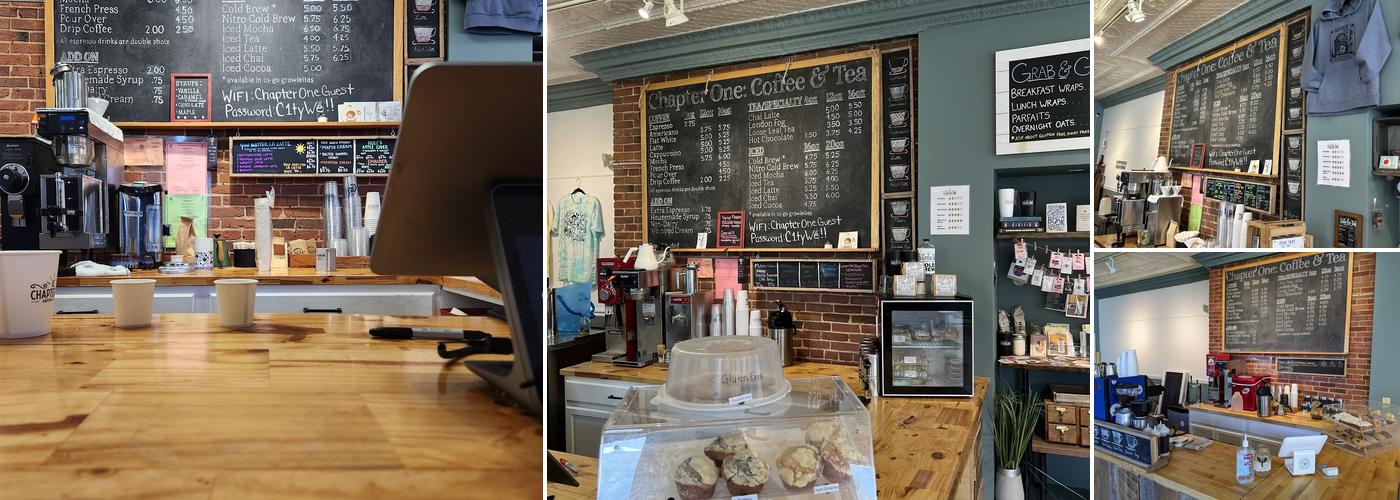 Chapter One: Coffee & Tea Menu