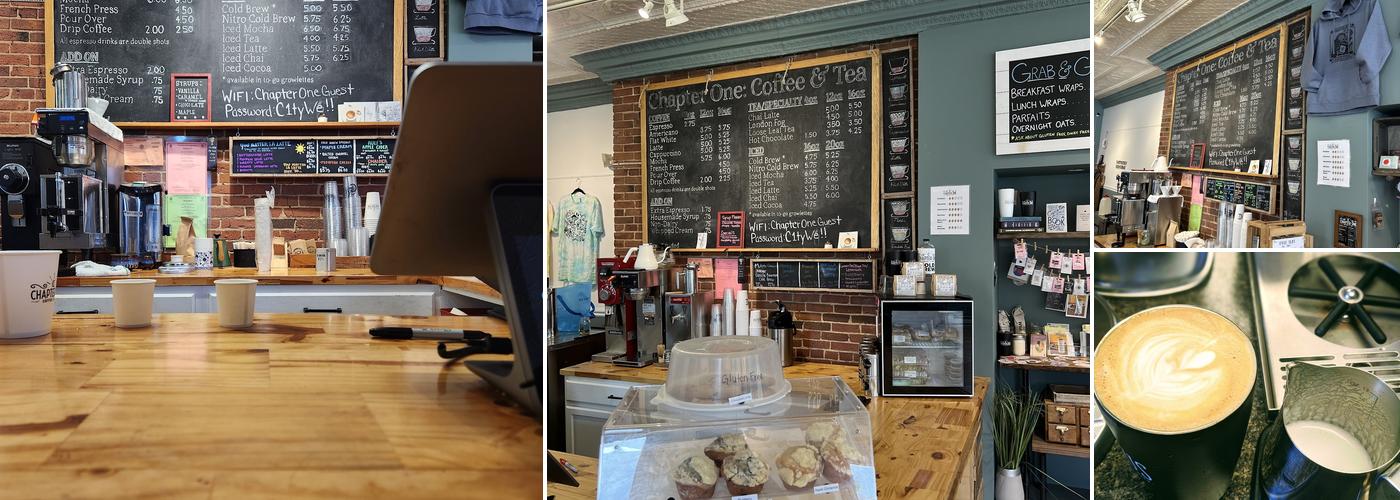 Chapter One: Coffee & Tea Menu