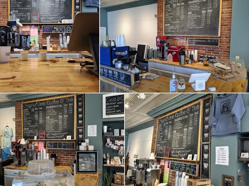 Chapter One: Coffee & Tea Menu