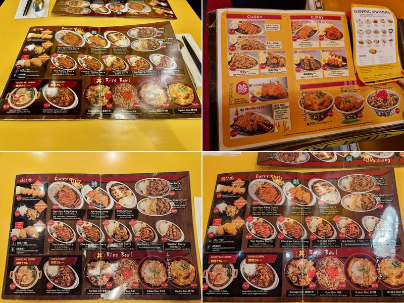 Gyugyuya (Downtown Toronto) Menu