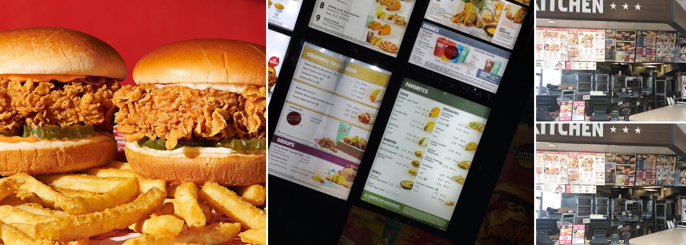 KFC Menu