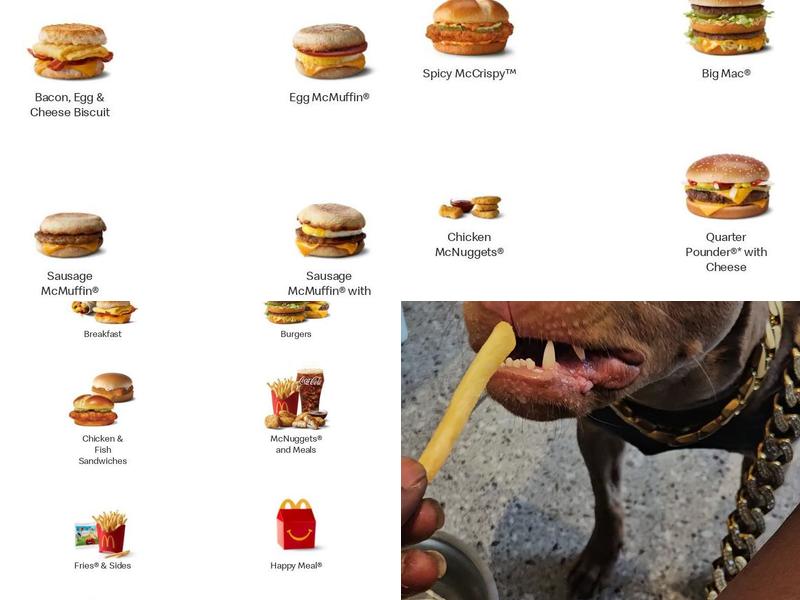 McDonald's Menu