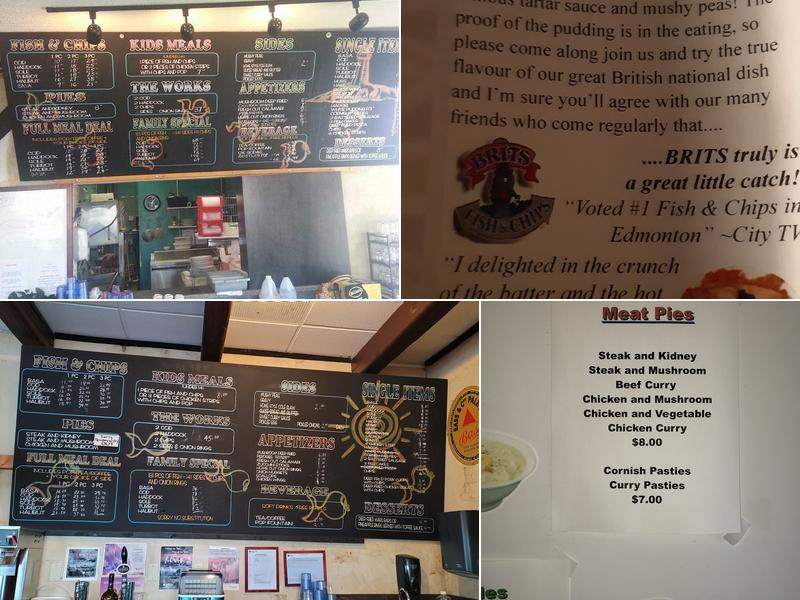 Brits Fish & Chips Menu