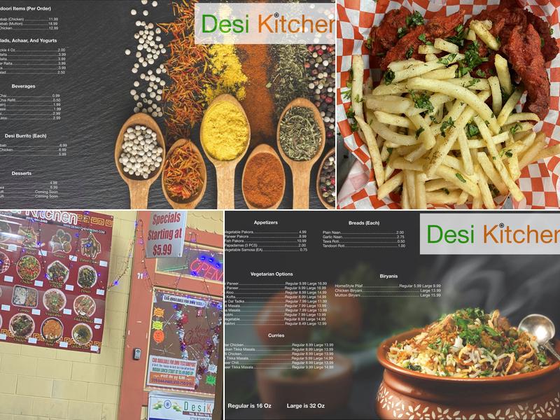 Desi Kitchen Menu