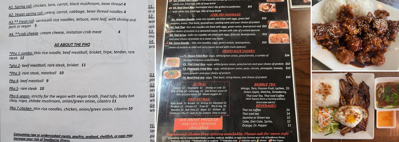 Got Pho Menu