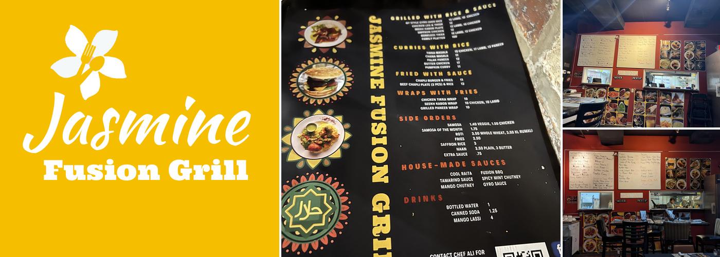 Jasmine Fusion Grill Menu