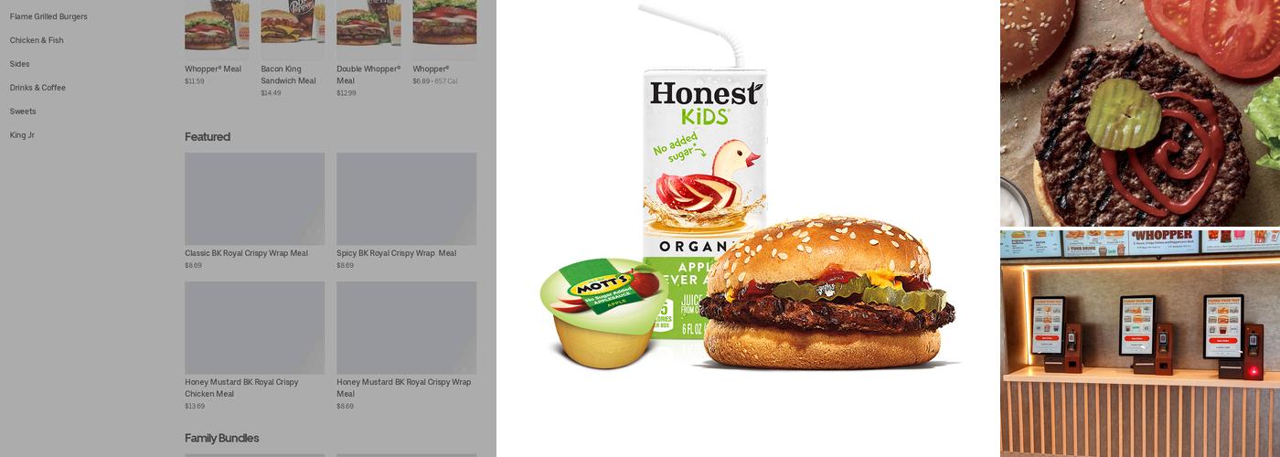 Burger King Menu