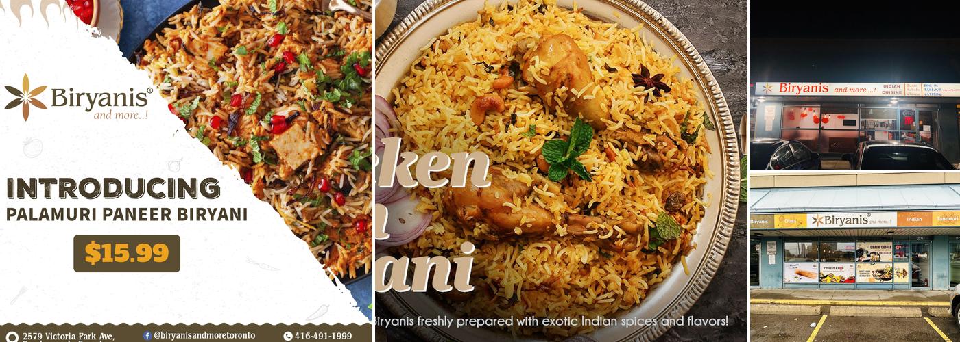 Biryanis and More