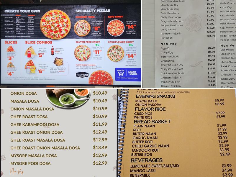 Biryanis and More Menu