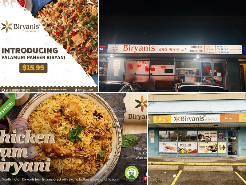 Biryanis and More 2579 Victoria Park Ave, Scarborough