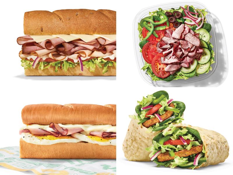Subway Menu