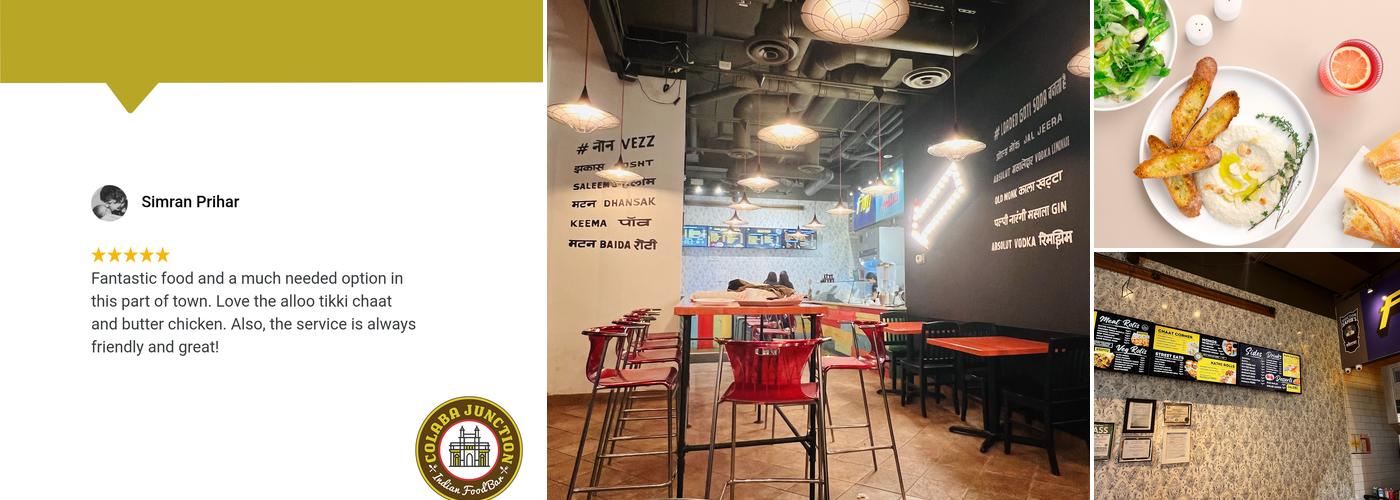 Colaba Junction - Bay St Menu