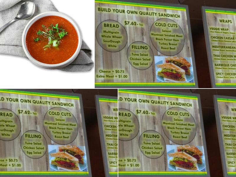 Sweet Lime Cafe Menu