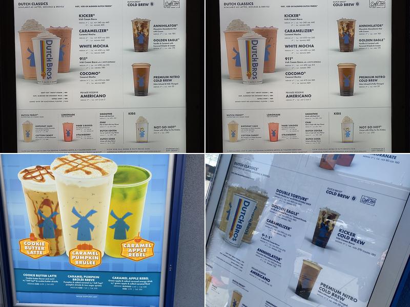 Dutch Bros Coffee Menu