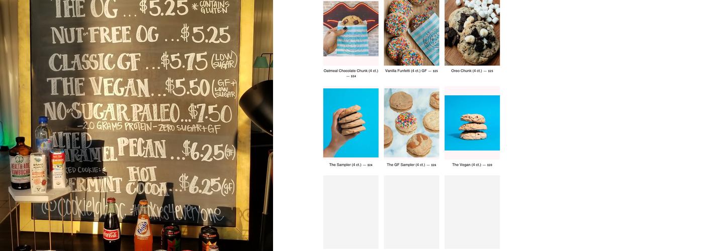 Cookie Lab OC Menu