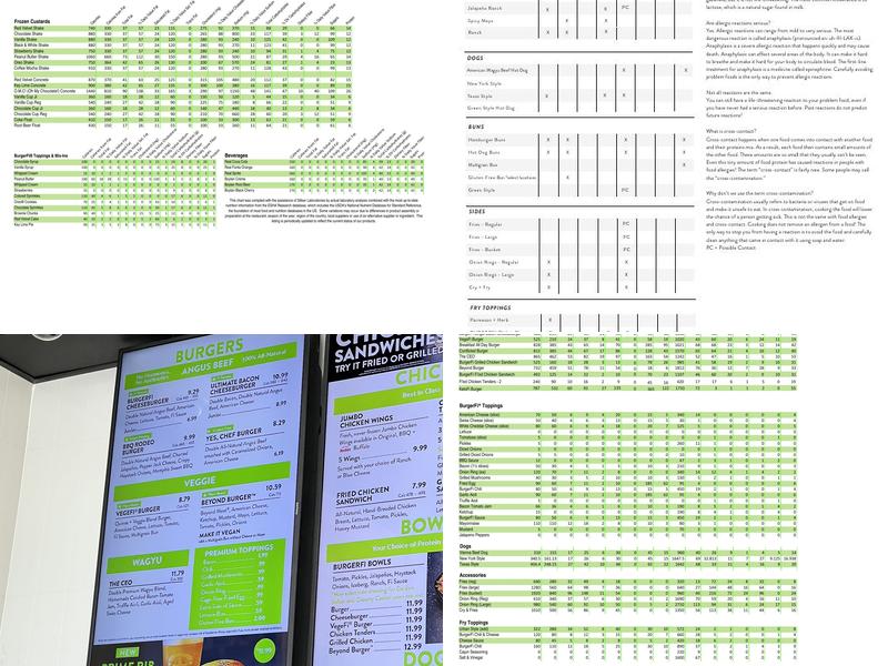 BurgerFi - Miami Sweetwater Menu