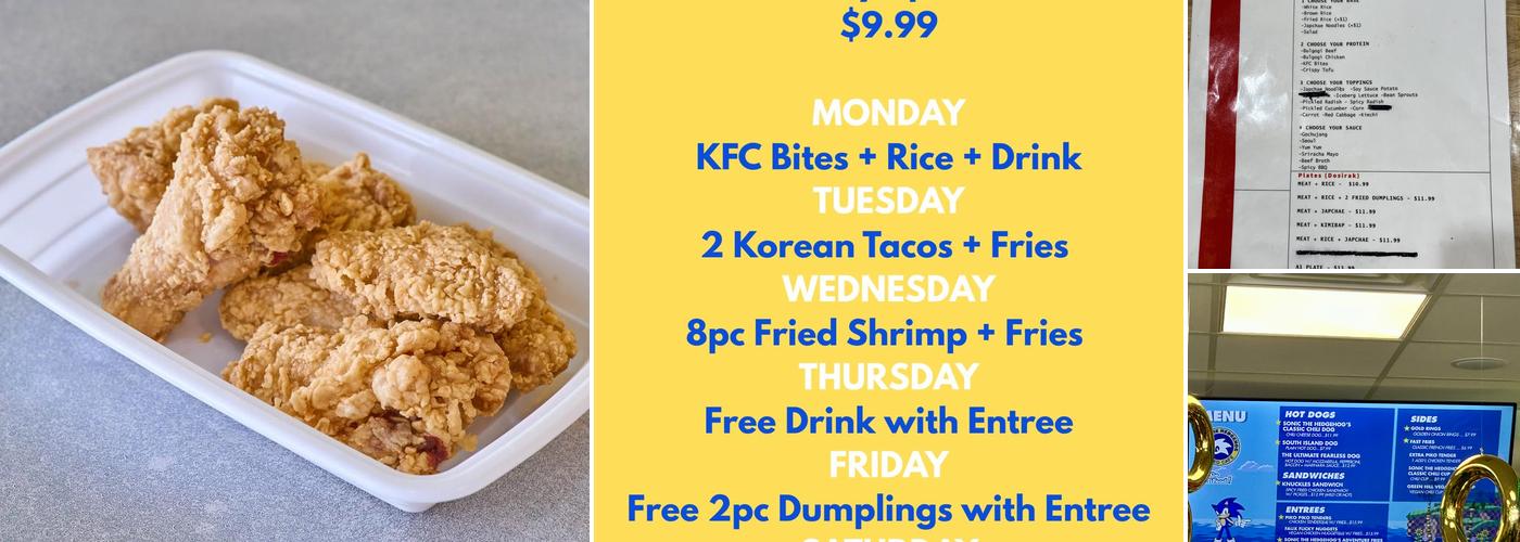 Won Kitchen Chamblee Menu