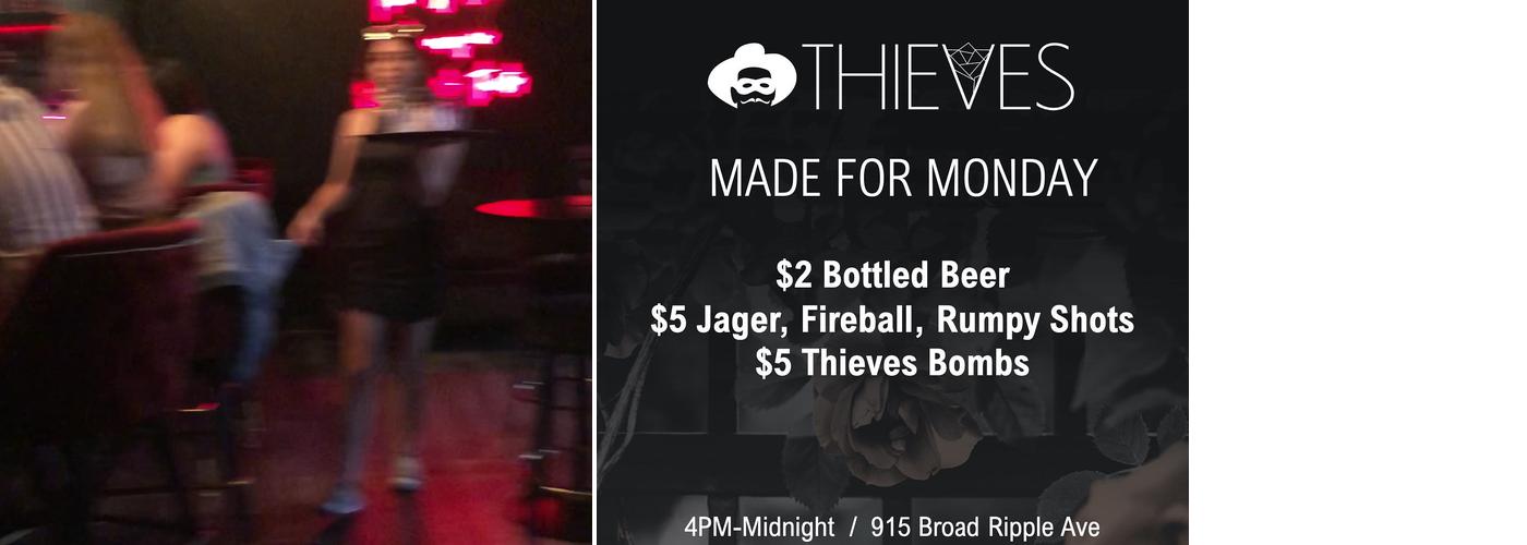 Thieves Menu