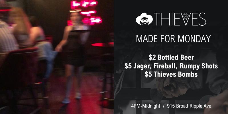 Thieves Menu
