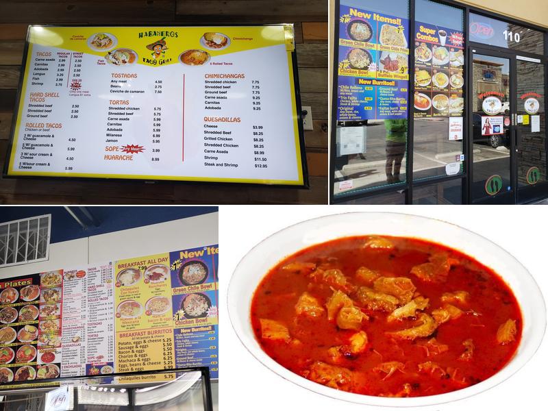 Habaneros Taco Grill #8 (N Durango Dr.) Menu