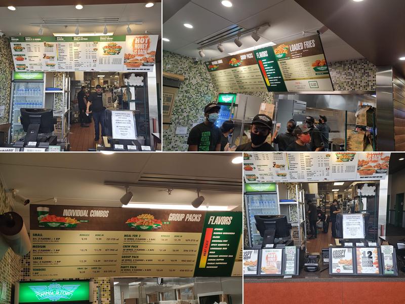Wingstop Menu
