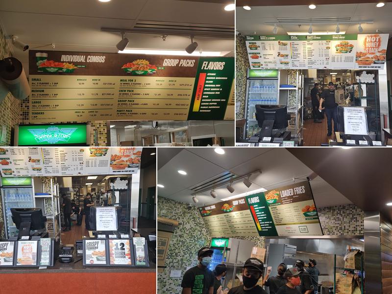 Wingstop Menu