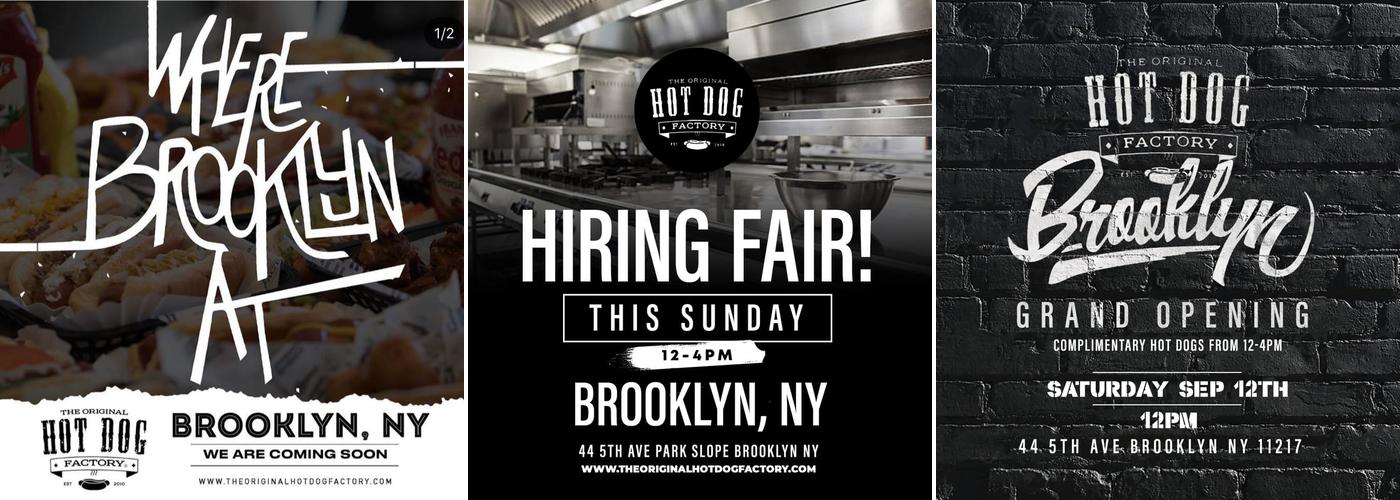 The Original Hot Dog Factory Brooklyn