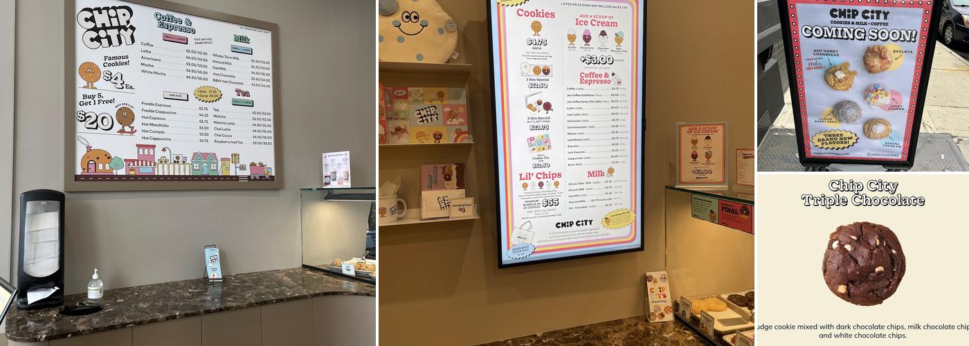 Chip City Menu