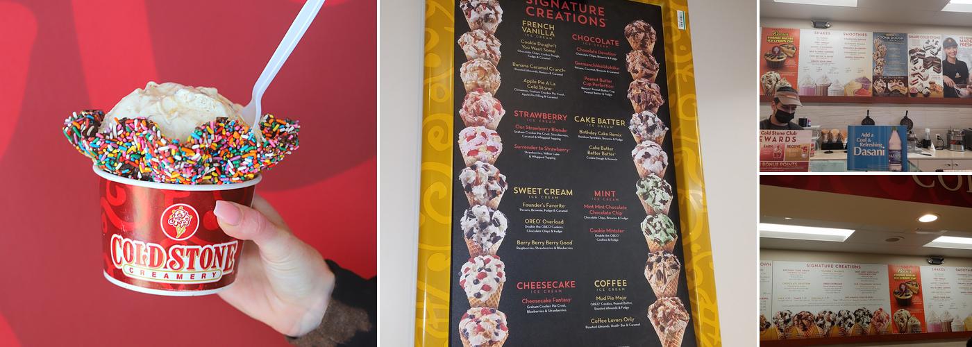Cold Stone Creamery Menu